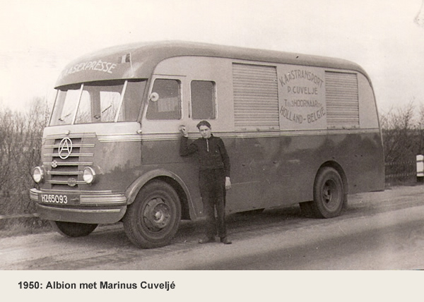 Cuvelje Transport 1950